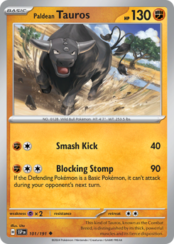 Paldean Tauros - 101/191