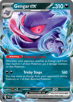 Gengar ex - 104/162
