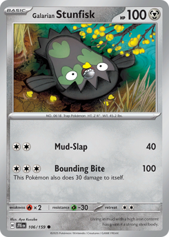 Galarian Stunfisk - 106/159