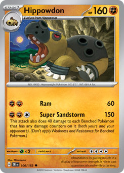 Hippowdon - 106/182