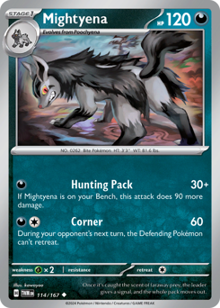 Mightyena - 114/167