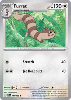 Furret - 119/159