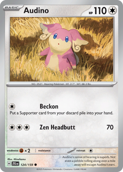 Audino - 124/159