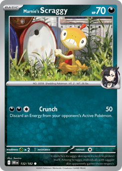 Marnie's Scraggy - 132/182