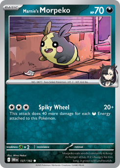 Marnie's Morpeko - 137/182