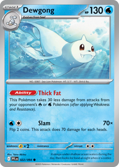 Dewgong - 22/94
