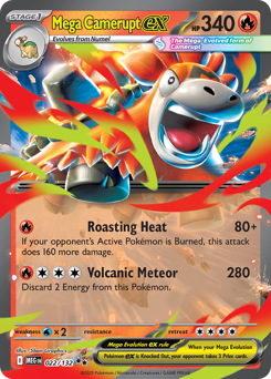 Mega Camerupt ex - 22/132