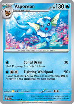 Vaporeon - 22/131
