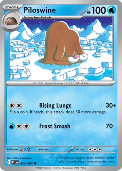 Piloswine - 24/94