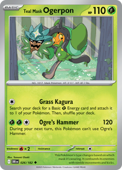 Teal Mask Ogerpon - 26/182