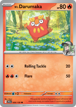 N's Darumaka - 26/159