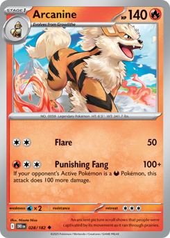 Arcanine - 28/182
