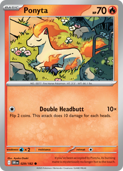 Ponyta - 29/182