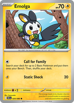 Emolga - 29/86