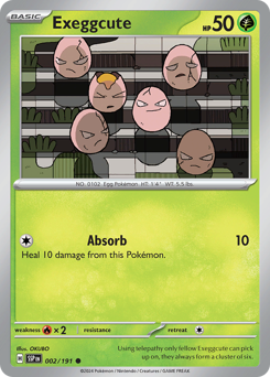 Exeggcute - 2/191