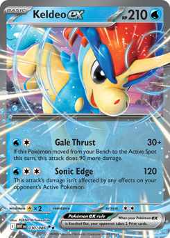 Keldeo ex - 30/86