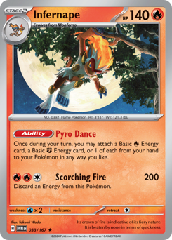 Infernape - 33/167