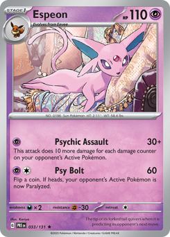 Espeon - 33/131