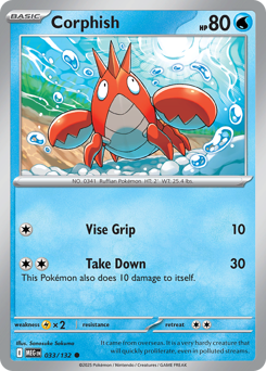 Corphish - 33/132