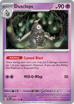Dusclops - 36/131