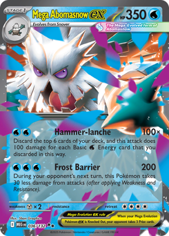 Mega Abomasnow ex - 36/132