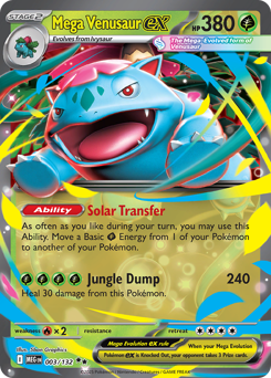 Mega Venusaur ex - 3/132
