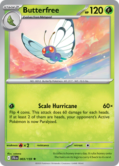 Butterfree - 3/159
