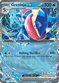 Greninja ex - 41/142