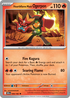 Hearthflame Mask Ogerpon - 44/182