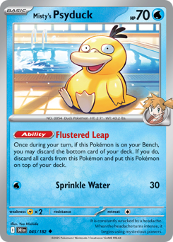 Misty's Psyduck - 45/182