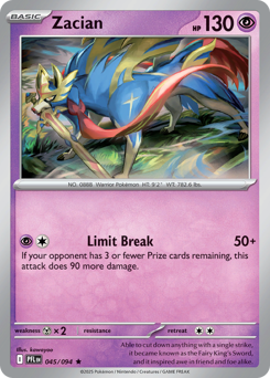 Zacian - 45/94