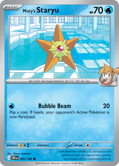 Misty's Staryu - 46/182
