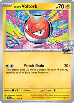 Iono's Voltorb - 47/159