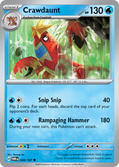 Crawdaunt - 48/167