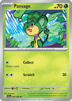 Pansage - 4/86