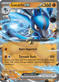 Lucario ex - 51/131