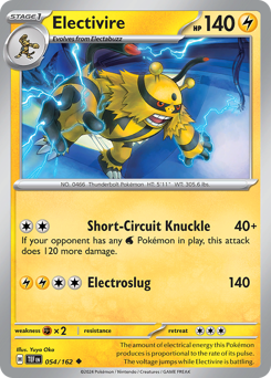 Electivire - 54/162