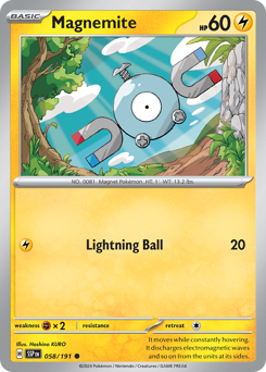 Magnemite - 58/191