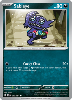 Sableye - 59/94