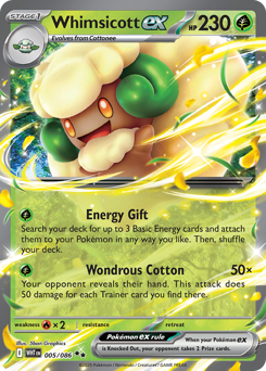 Whimsicott ex - 5/86