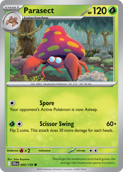 Parasect - 5/159