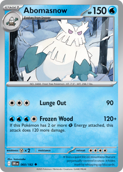 Abomasnow - 60/182