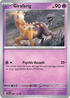 Girafarig - 66/162