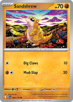 Sandshrew - 68/132
