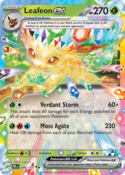 Leafeon ex - 6/131