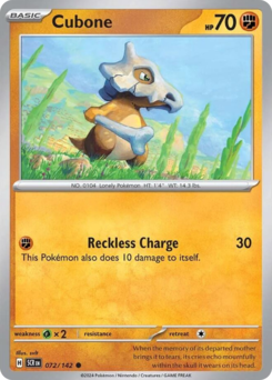 Cubone - 72/142
