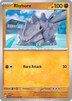 Rhyhorn - 74/142
