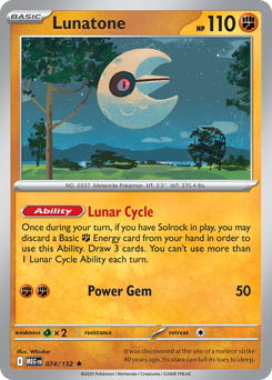 Lunatone - 74/132