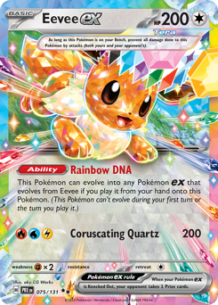 Eevee ex - 75/131