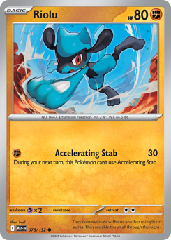 Riolu - 76/132